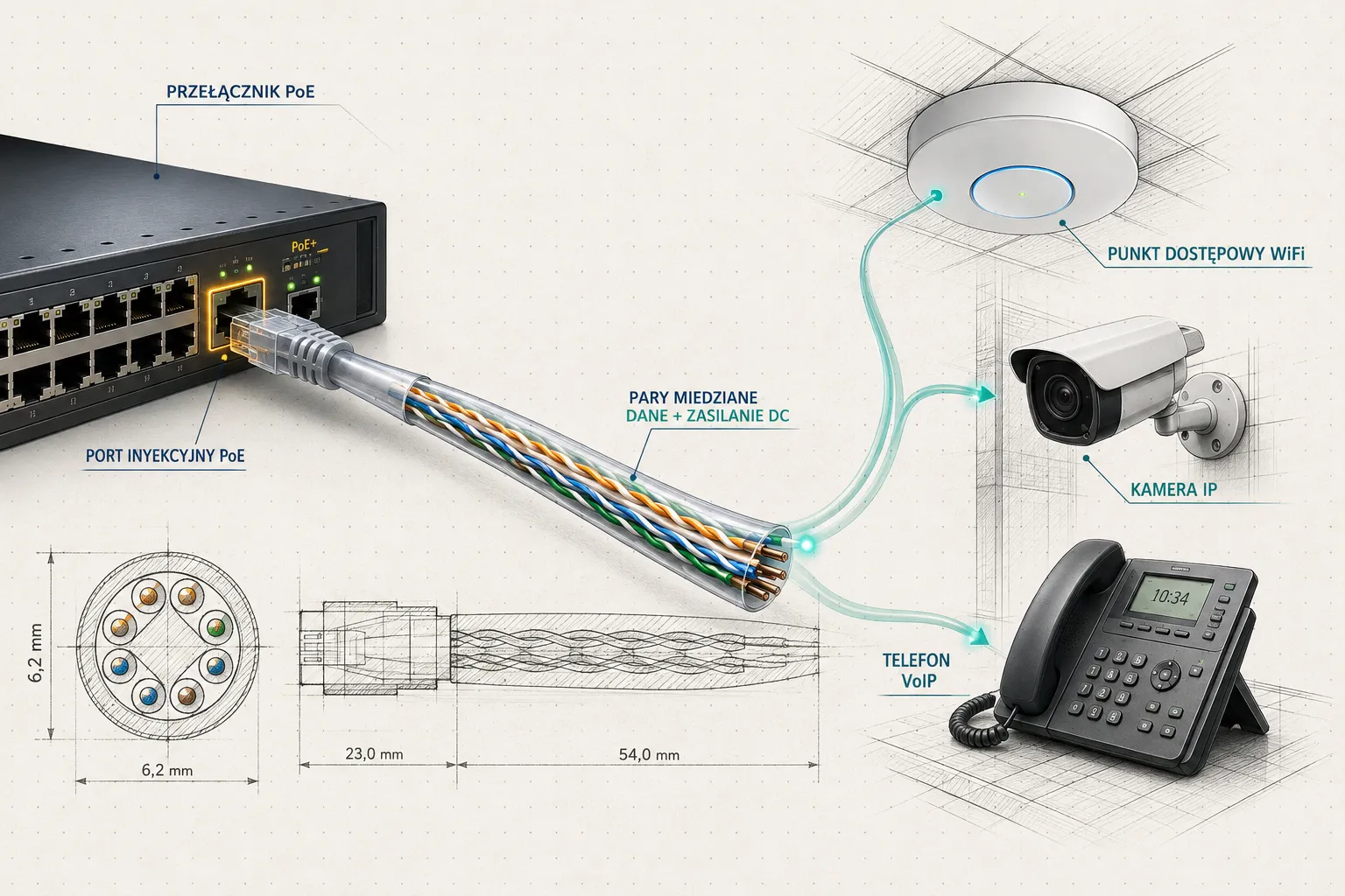 Czym jest Power over Ethernet i jak to działa